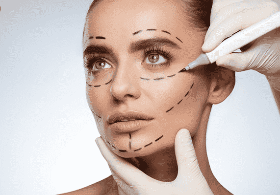 Modification du visage par la chirurgie esthétique