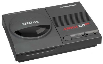 Une console de jeu Amiga CD32