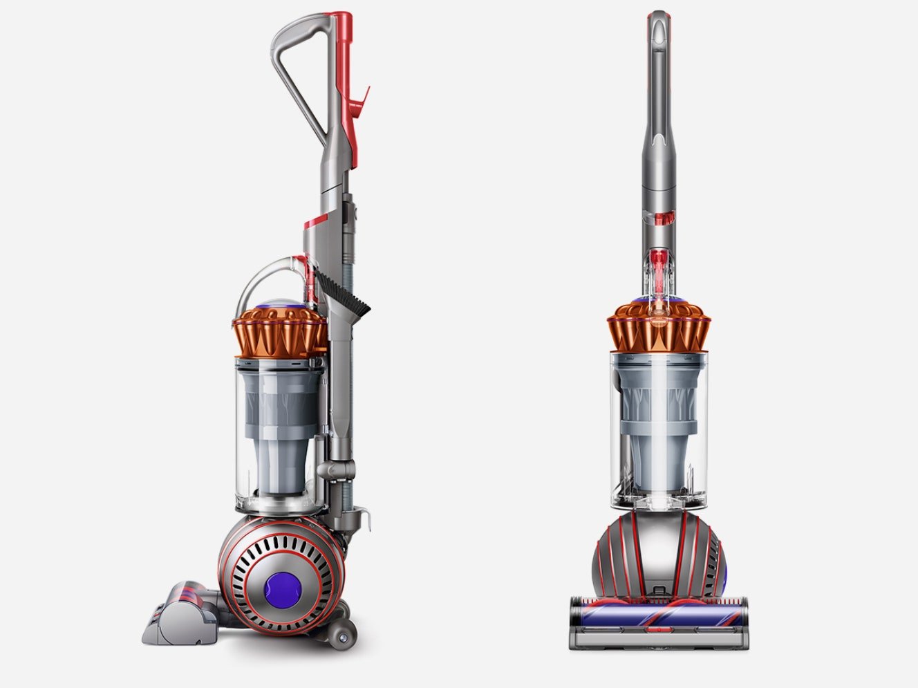 Vues de face et de côté de l'aspirateur Dyson Ball Animal 3