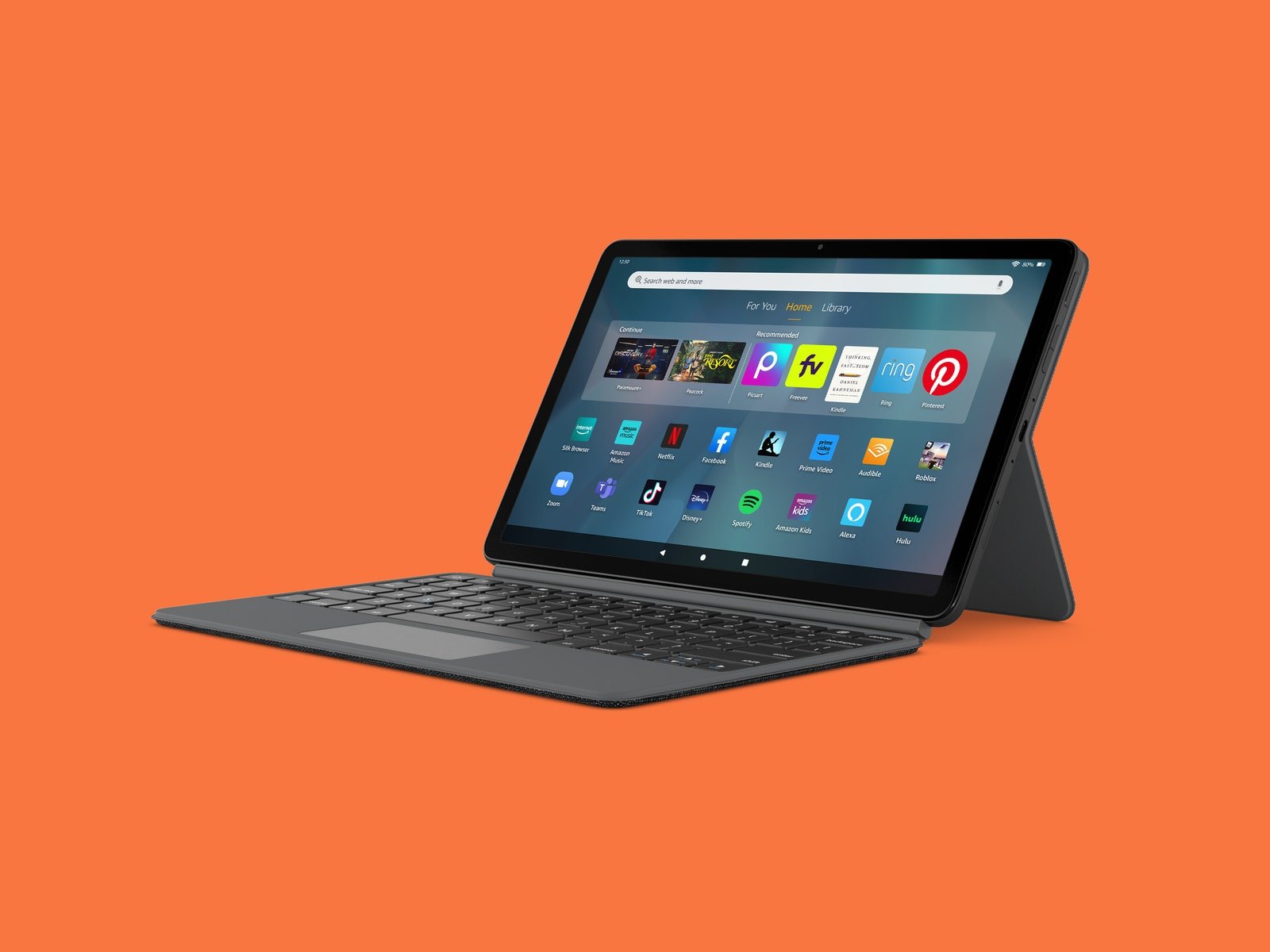 Tablette Amazon Fire Max 11 avec clavier attaché