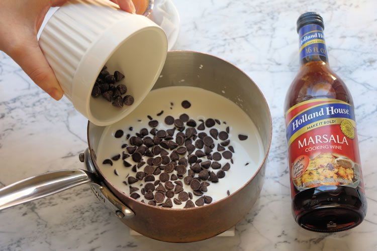 Caramel Marsala Cuisine Fondue Au Vin