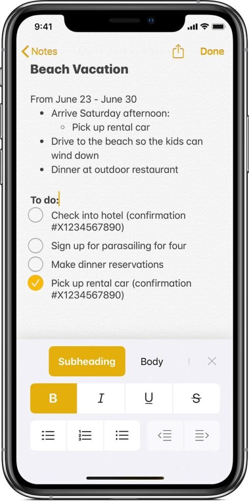 5 excellentes applications de prise de notes Google Keep Apple