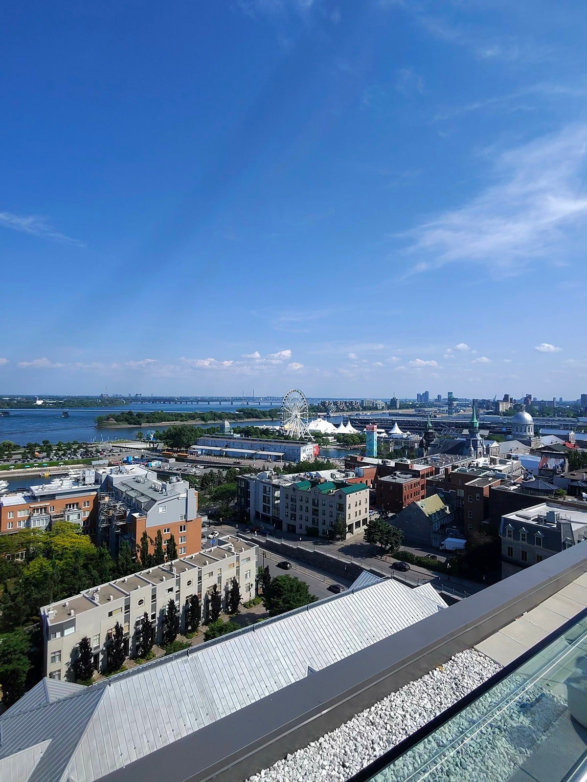 Photo de l'horizon de Montréal Canada