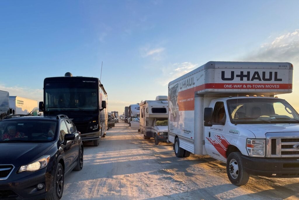 Comment se rendre a Burning Man dans un climat extreme